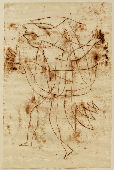 Little Jester in Trance 2 by Paul Klee